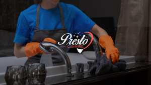 presto cleaning team deep cleaning a residential living space