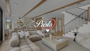 presto cleaning San Diego clean living room